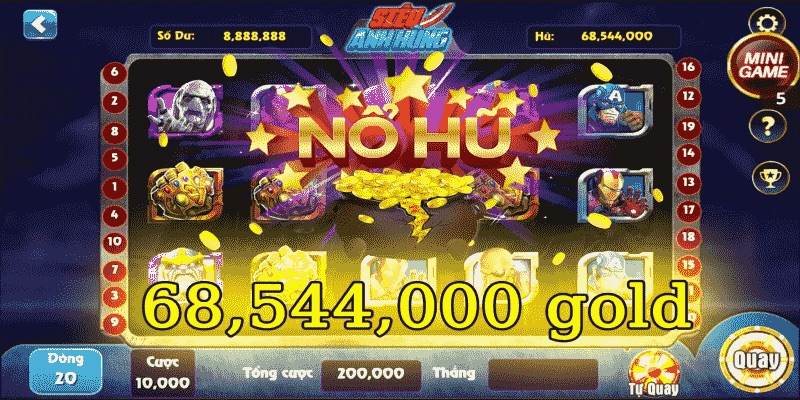 Quay slot tài xỉu là game mới kết hợp nổ hũ và tài xỉu